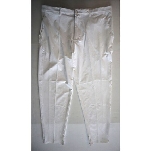 RLX Ralph Lauren 78588463005 Men's Sz 36x30 White Golf Core Active Pants - Picture 1 of 13